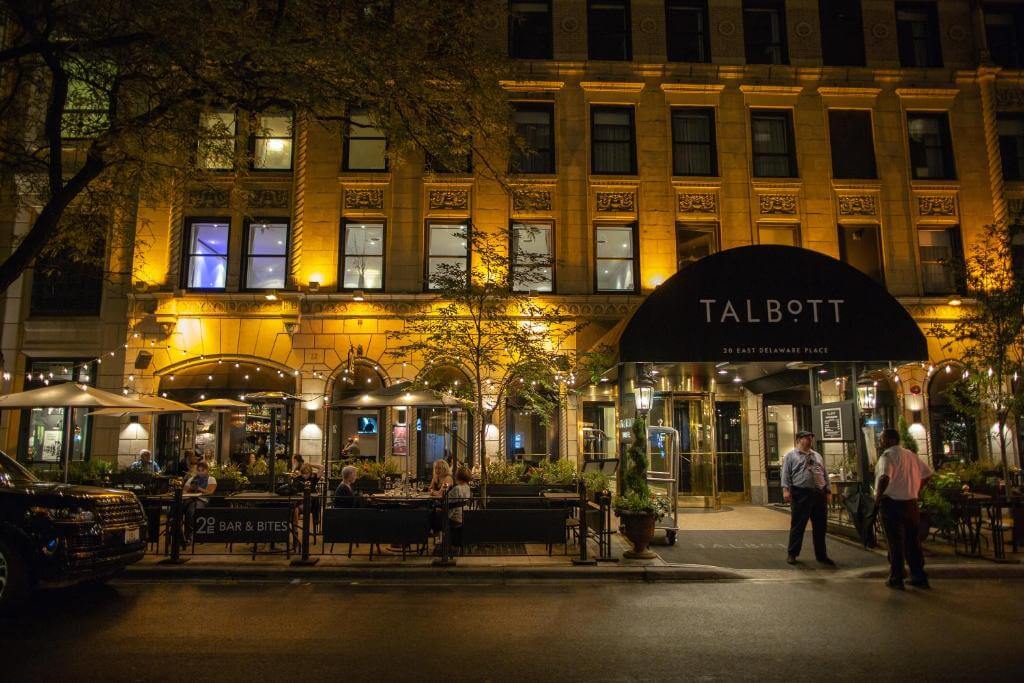 The Talbott Hotel Chicago outside